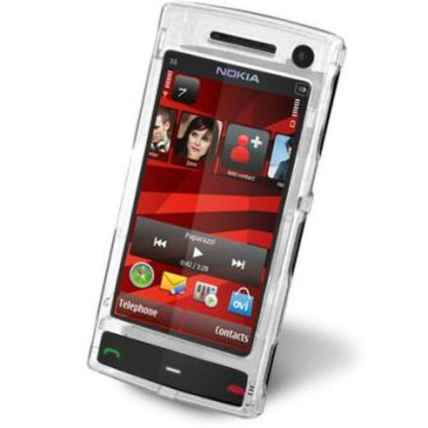 Qtrek Crystal Case Nokia X6 Transparent