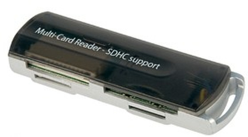 Lindy USB 2.0 CardReader USB 2.0 Черный устройство для чтения карт флэш-памяти