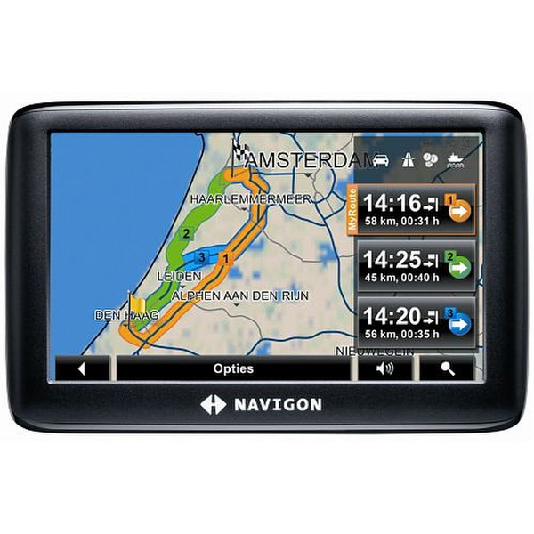 Navigon 3310 max Europe 22 Фиксированный 4.3