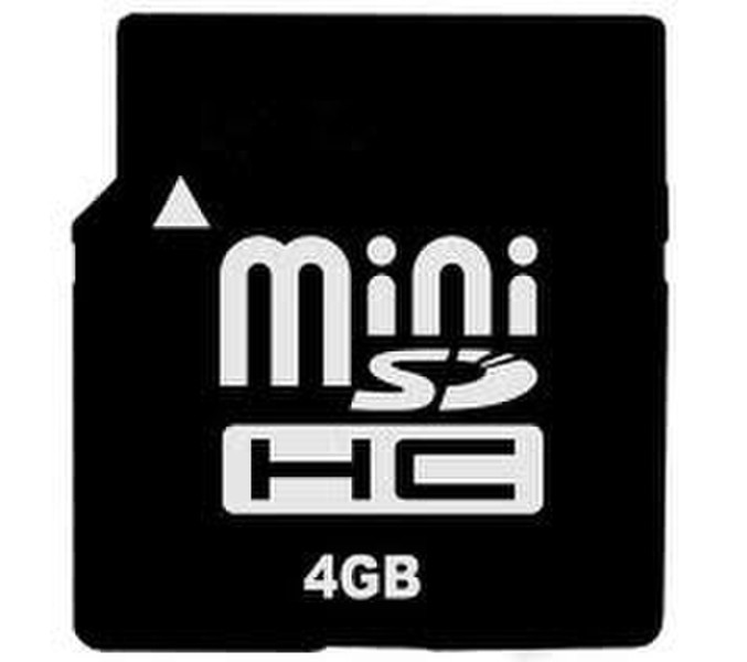 Extrememory 4GB miniSDHC Card + SD Adapter 4GB MiniSD Speicherkarte
