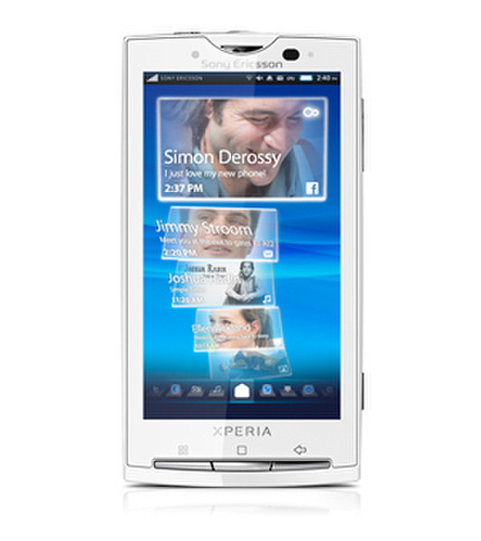 Sony Xperia X10 White smartphone
