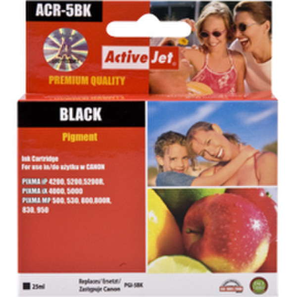 ActiveJet ACR-5BK Black ink cartridge