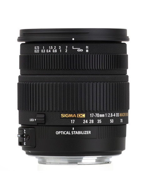 Sigma 17-70mm f/2.8-4 DC Macro OS HSM Schwarz