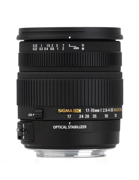 Sigma 17-70mm f/2.8-4 DC Macro OS HSM Black