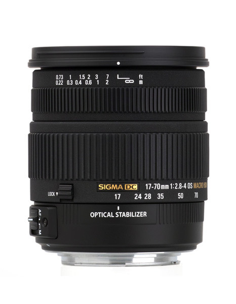 Sigma 17-70mm F2.8-4 DC Macro OS HSM SLR Standard lens Black