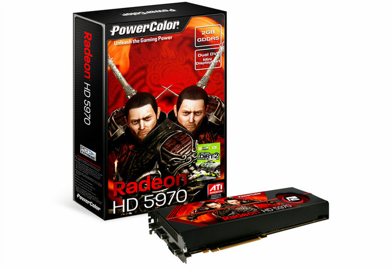 PowerColor AX5970 2GBD5-MD 2GB GDDR5 graphics card