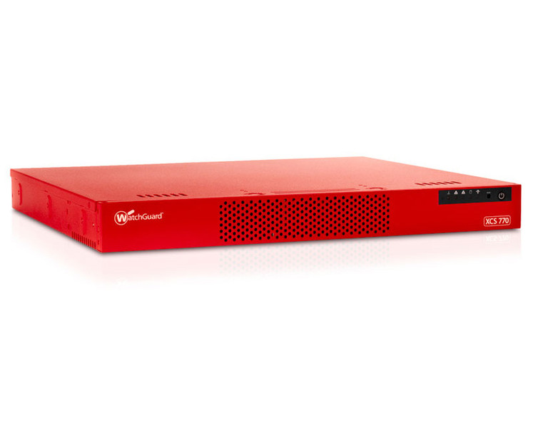 WatchGuard XCS 770 hardware firewall