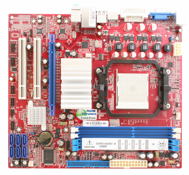 Sapphire PI-AM3RS760G - AM3 Socket AM3 Micro ATX motherboard