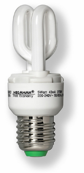 Megaman Petit Economy 5W 5W fluorescent bulb