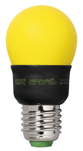 Megaman Party Color 7W 7W fluorescent bulb