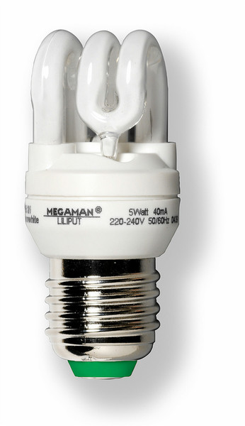 Megaman Liliput Longlife 5W 5W fluorescent bulb