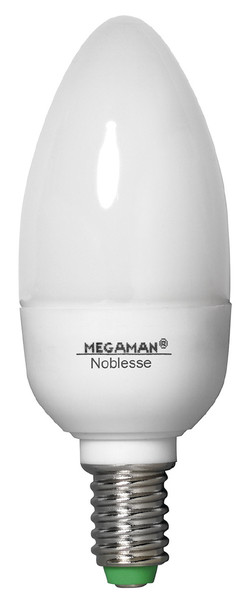 Megaman Candlelight Noblesse 7W 7W fluorescent bulb