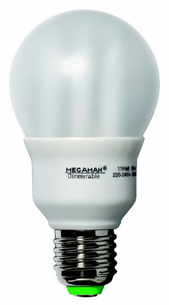 Megaman Dimmerable Classic 11W fluorescent bulb