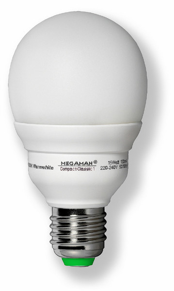 Megaman Compact Classic 15W 15W fluorescent bulb