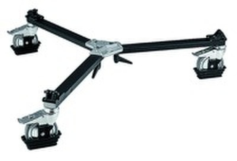 Manfrotto 114MV Cine/Video Dolly W/Spiked Feet Black tripod