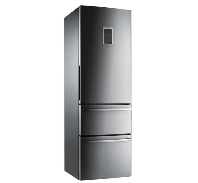 Haier AFT630IX freestanding 308L Stainless steel fridge-freezer
