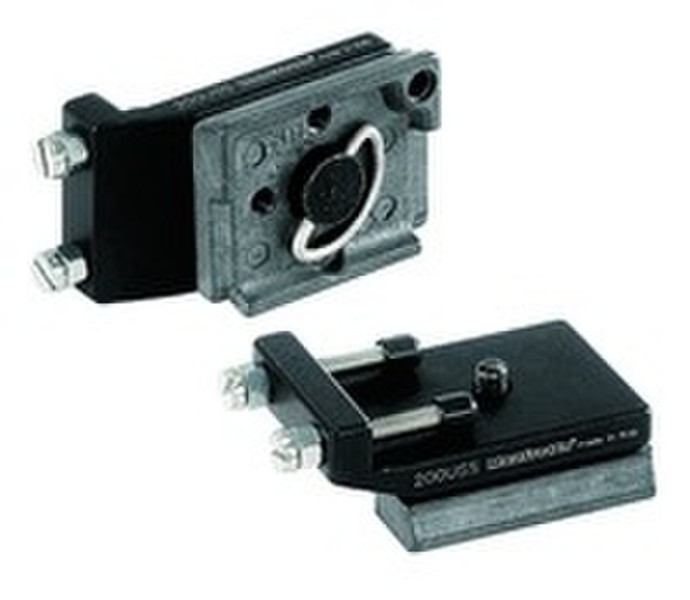 Manfrotto 200USS Universal adapter plate Черный штатив