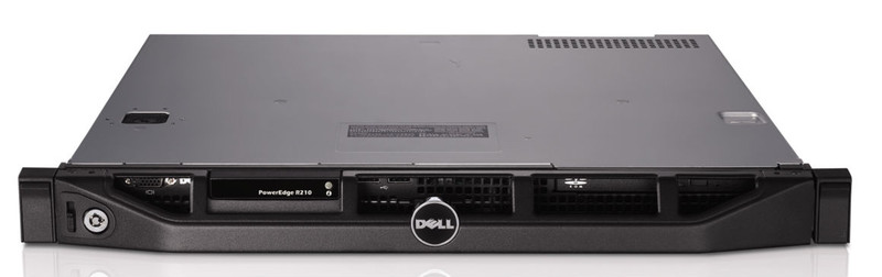 DELL PowerEdge R210 2.66ГГц X3450 250Вт Стойка (1U) сервер