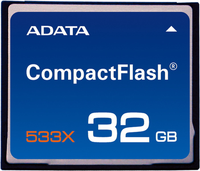 ADATA CF 32GB 533X 32GB CompactFlash memory card