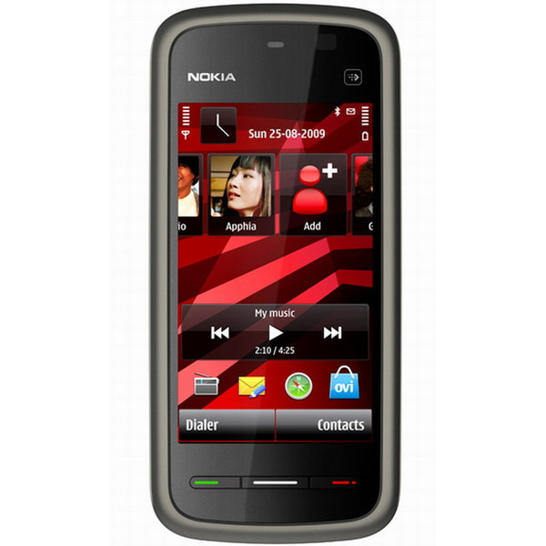 Nokia 5230 Black,Red smartphone