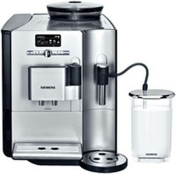 Siemens TK73501 Espresso machine 2.1л Черный, Cеребряный кофеварка
