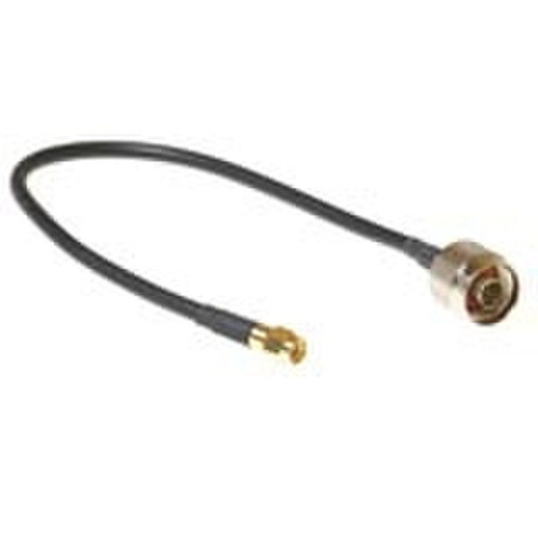 KTI Networks Coax conversion cable reverse SMA male - N male Koaxialkabel