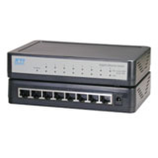 KTI Networks 8-port gigabit ethernet switch