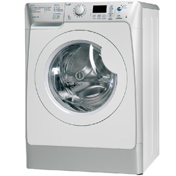 Indesit PWDE 7125 Freistehend Frontlader 7kg 1200RPM Silber, Weiß Waschmaschine