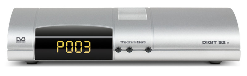 TechniSat DIGIT S2 e Satellite Silver TV set-top box