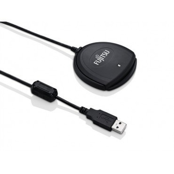 Fujitsu Smartcardreader USB Solo 3 ext USB 2.0 Черный считыватель сим-карт
