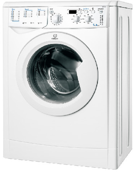 Indesit IWSD5125 Отдельностоящий Фронтальная загрузка 5кг 1200об/мин A Белый стиральная машина