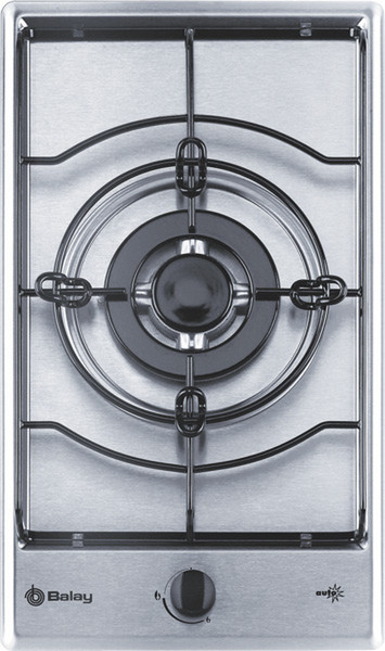 Balay 3EMX-3041 B Встроенный Gas hob Cеребряный