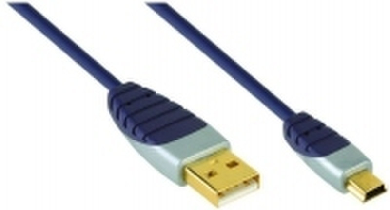 Bandridge SCL4402 2m USB A Blau USB Kabel