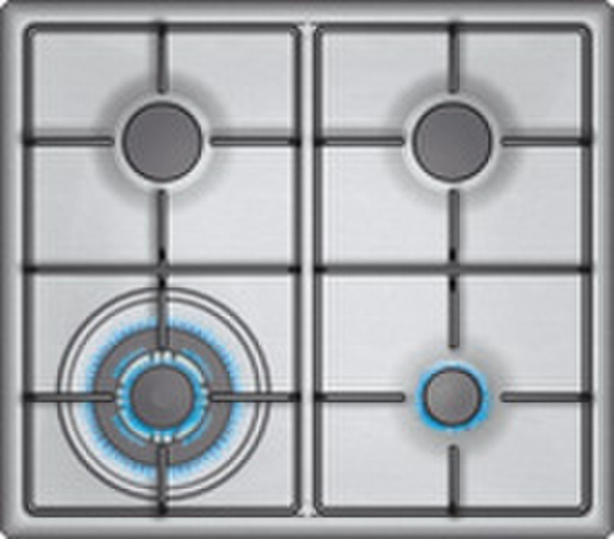 Balay 3EFX-395 N Встроенный Gas hob Cеребряный