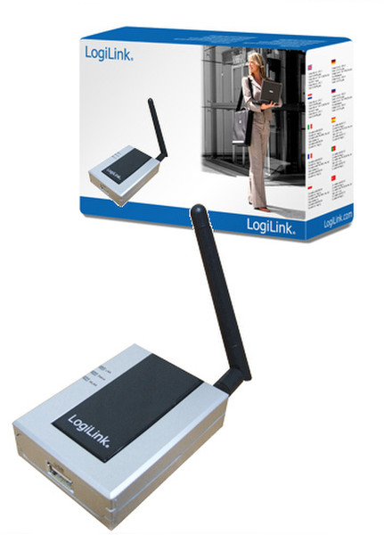 LogiLink WLAN Printserver Беспроводная LAN сервер печати