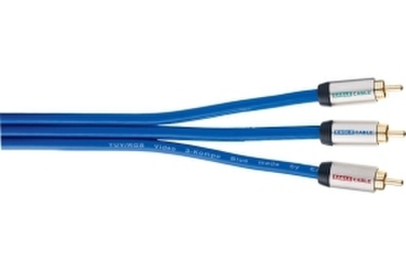 Eagle 31349102 2м Синий компонентный (YPbPr) видео кабель