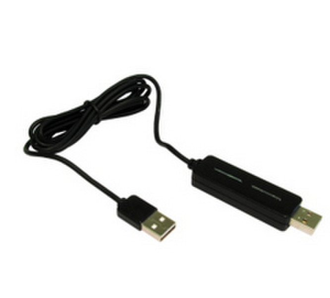 Solution Point USB 2.0/USB 2.0 USB A USB A Черный кабель USB