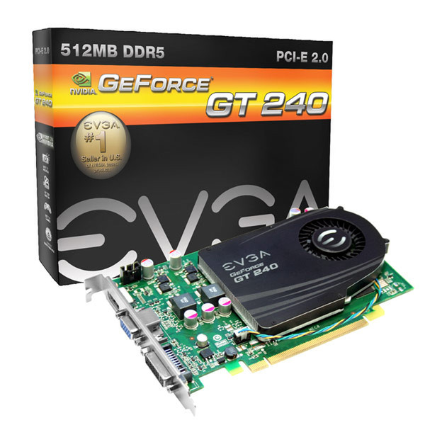 EVGA GeForce GT 240 GeForce GT 240 GDDR5