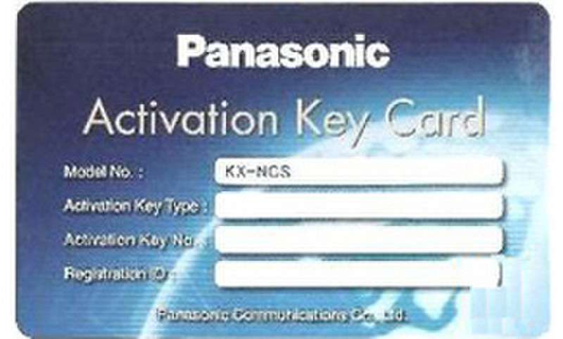 Panasonic KX-NCS3910WJ лицензия/обновление ПО