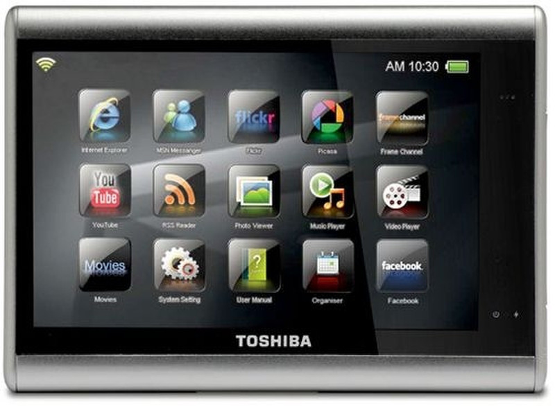 Toshiba PX1531M-1ET1 2GB Wi-Fi Black digital media player
