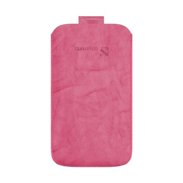 Gripis Apple iPhone 3G 3GS Echt Leder Tasche Slider Pink