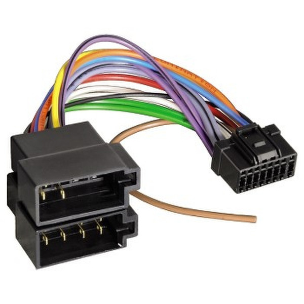 Hama Vehicle Adapter for Pioneer to ISO (10 pins) Черный кабельный разъем/переходник