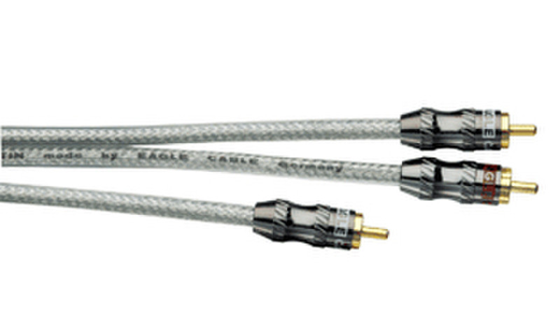 Eagle MC 70 Y-Subwoofer Silver audio cable