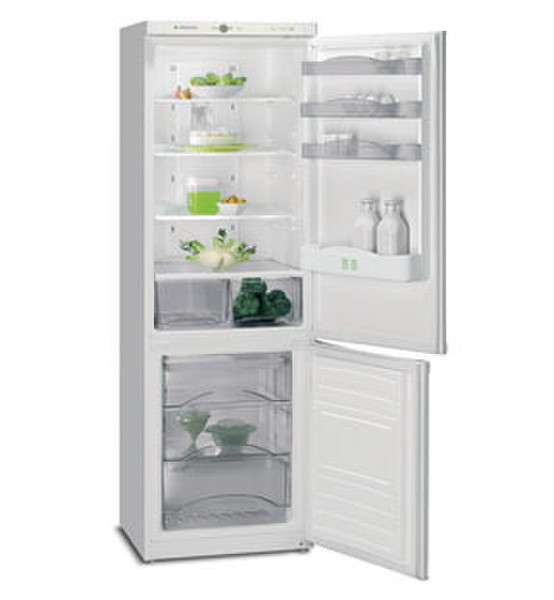 Aspes AFC185NF freestanding 311L White fridge-freezer