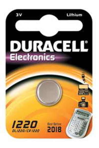 Duracell DL1220 Литиевая 3В батарейки