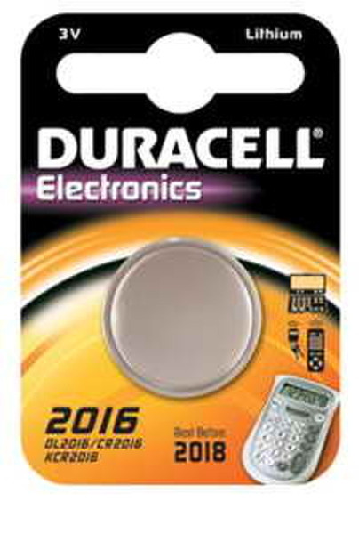 Duracell DL2016 Литиевая 3В батарейки