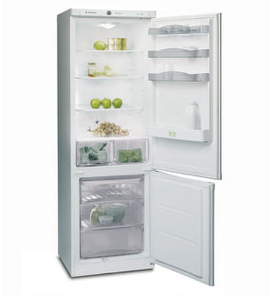 Aspes AFC185 freestanding 320L White fridge-freezer