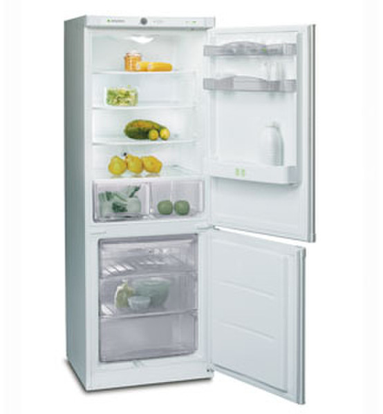 Aspes AFC170 freestanding 284L White fridge-freezer