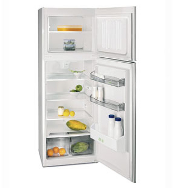 Aspes AFD170L freestanding 291L White fridge-freezer
