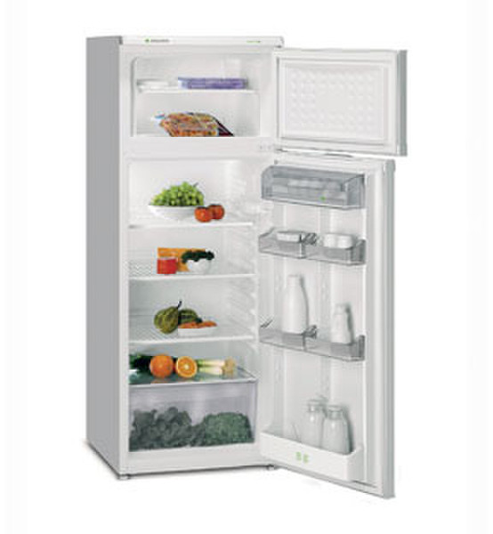 Aspes AFD144 freestanding 235L White fridge-freezer